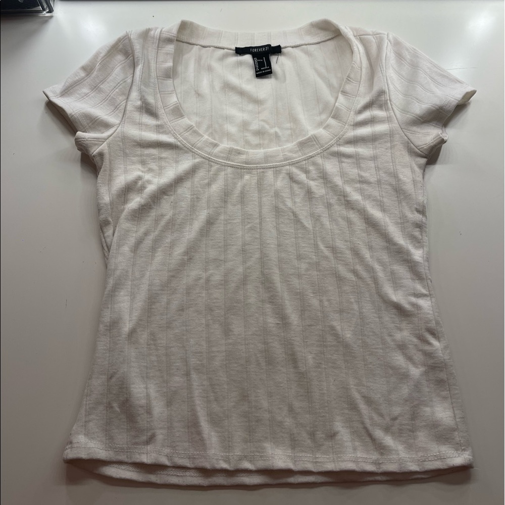white top